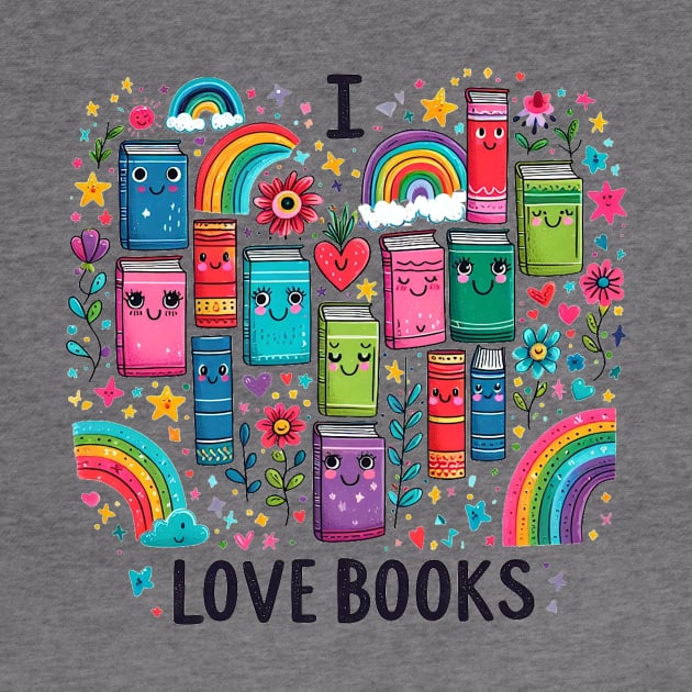 I love Books by Iceman_products